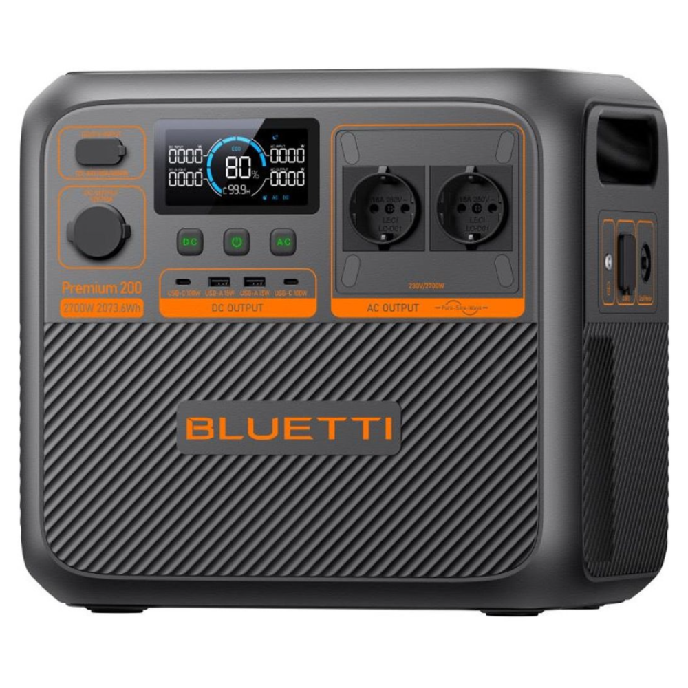Зарядна станція Bluetti Premium 200 V2 (2700 Вт, 2073 Вт·г)