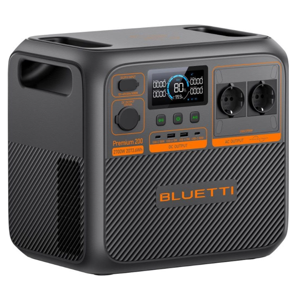 Зарядна станція Bluetti Premium 200 V2 (2700 Вт, 2073 Вт·г)