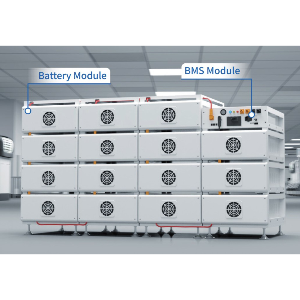 Блок управления кластером высоковольтных аккумуляторов Deye BOS-B-PDU-2