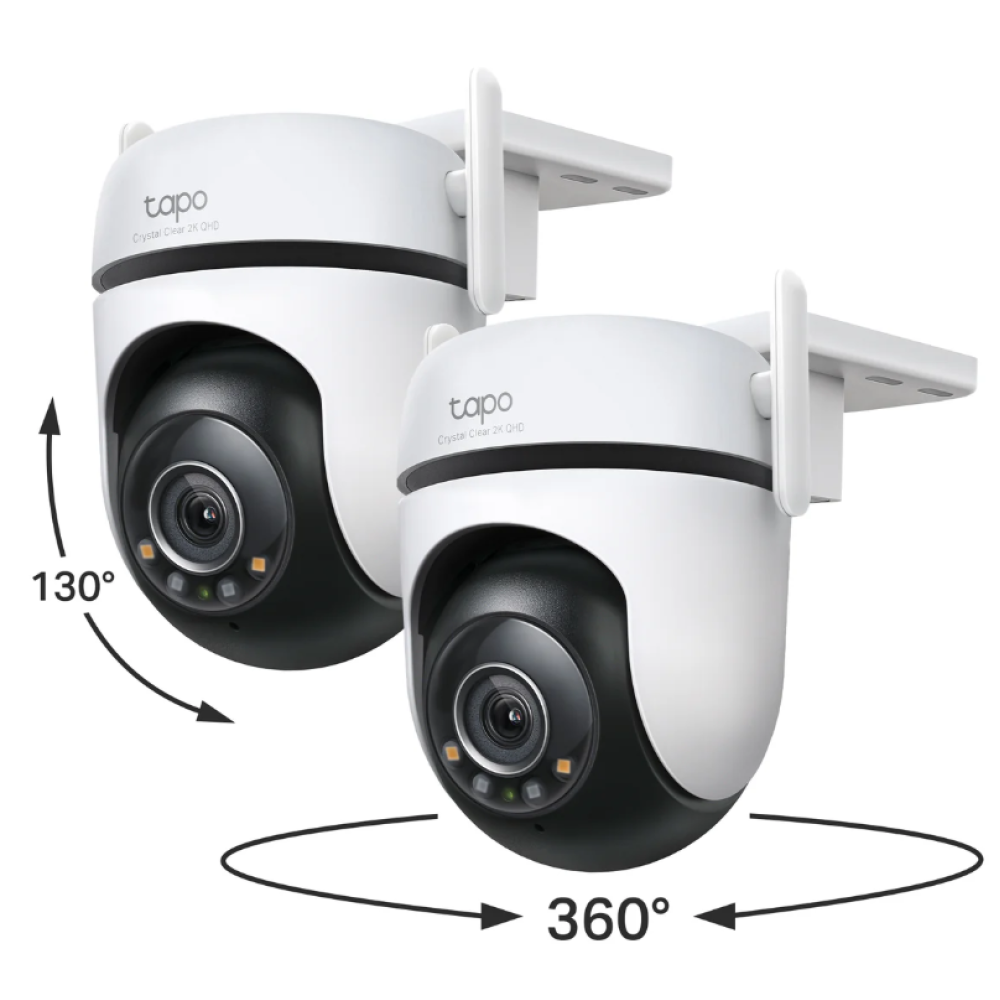4 Мп поворотна Wi-Fi IP-відеокамера TP-Link Tapo C520WS