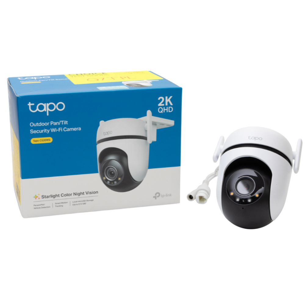4 Мп поворотна Wi-Fi IP-відеокамера TP-Link Tapo C520WS
