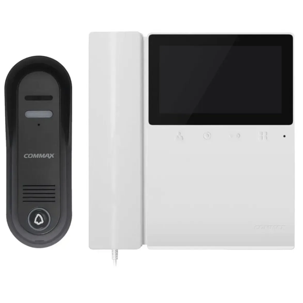 Комплект аналоговий: відеодомофон Commax CDV-43K2 + відеопанель DRC-4CPN3