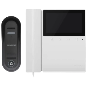 Комплект аналоговий: відеодомофон Commax CDV-43K2 + відеопанель DRC-4CPN3