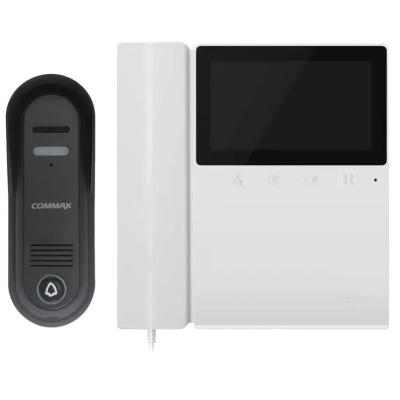 Комплект аналоговий: відеодомофон Commax CDV-43K2 + відеопанель DRC-4CPN3