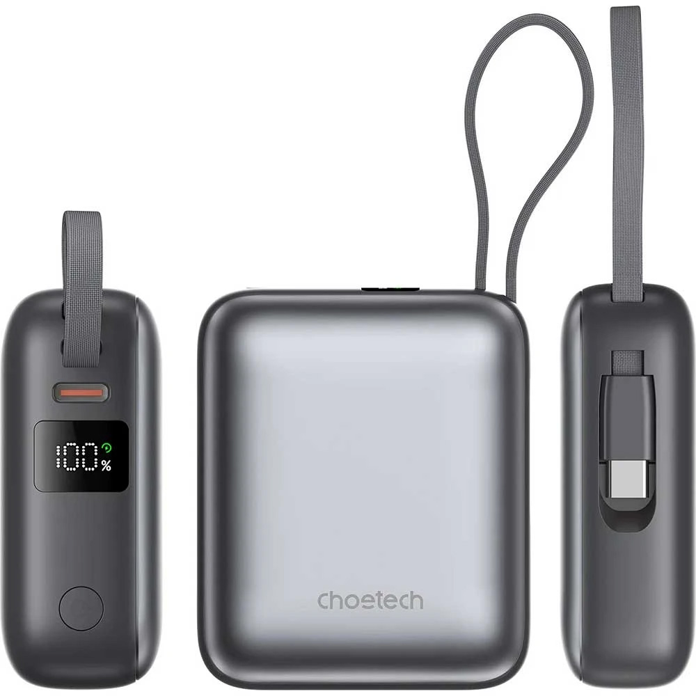 Повербанк Choetech B832-GY 10000 mAh PD 35 Вт