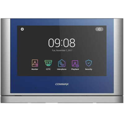 Відеодомофон Commax CDV-1024MA 10'' Blue + Dark Silver