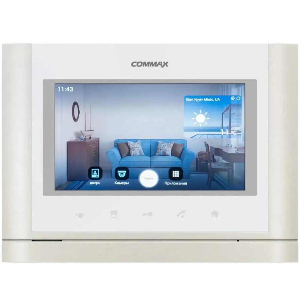 Видеодомофон Commax CMV-70MX 7'' Wi-Fi Android ZigBee