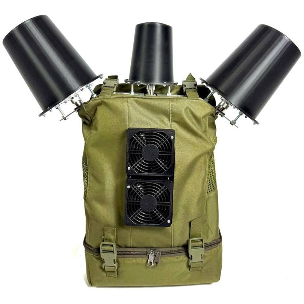 РЕБ рюкзак Contra-drone Anti-fpv BackPack (400-500МГц, 500-650МГц, 700-1020МГц)