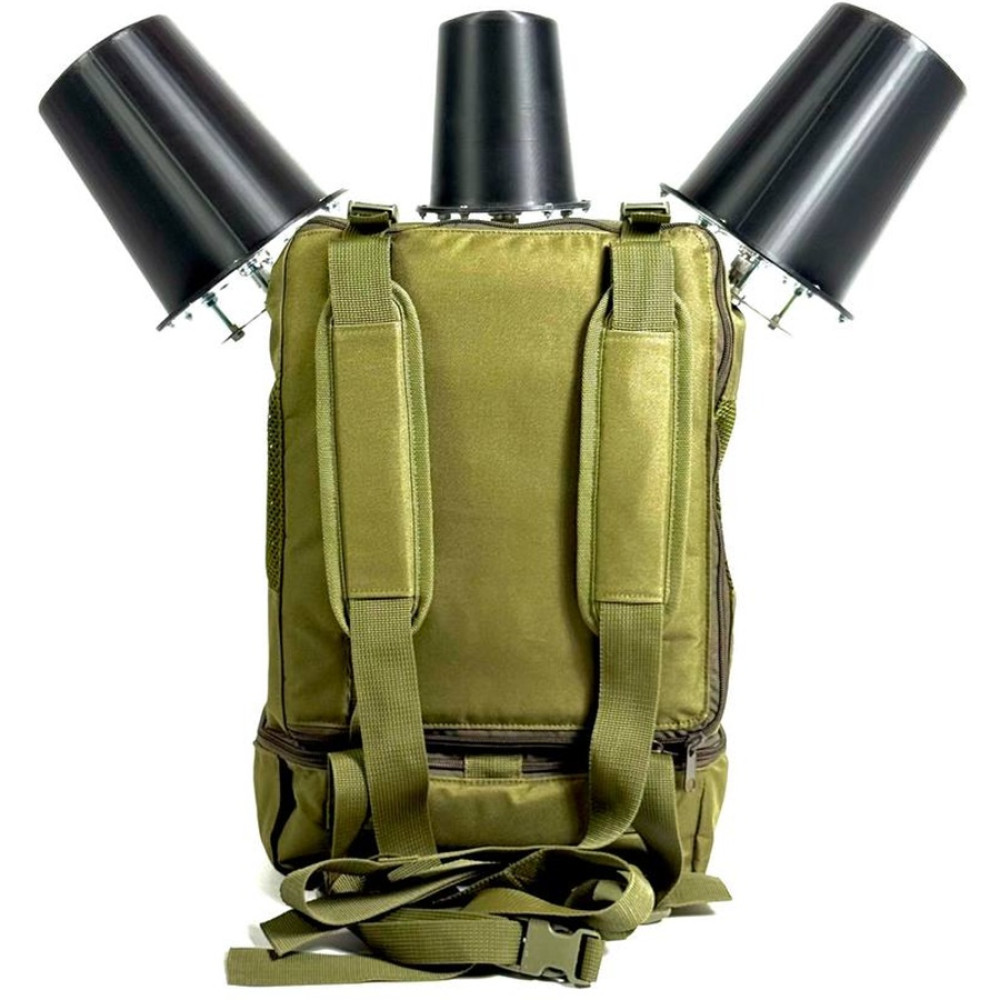 РЕБ рюкзак Contra-drone Anti-fpv BackPack (400-500МГц, 500-650МГц, 700-1020МГц)
