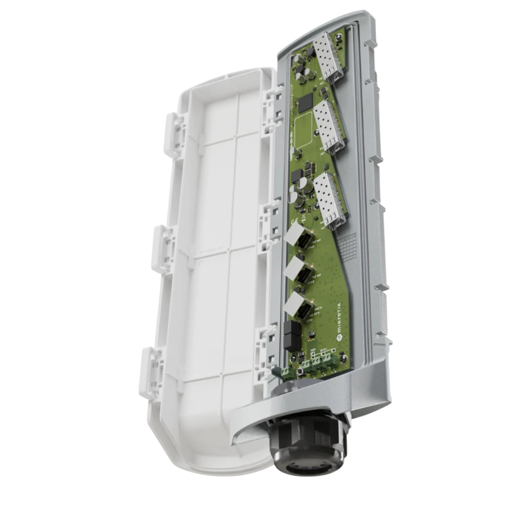 Коммутатор наружный MikroTik GPERx6 (CSS606-1G-2Gi-3S+OUT)