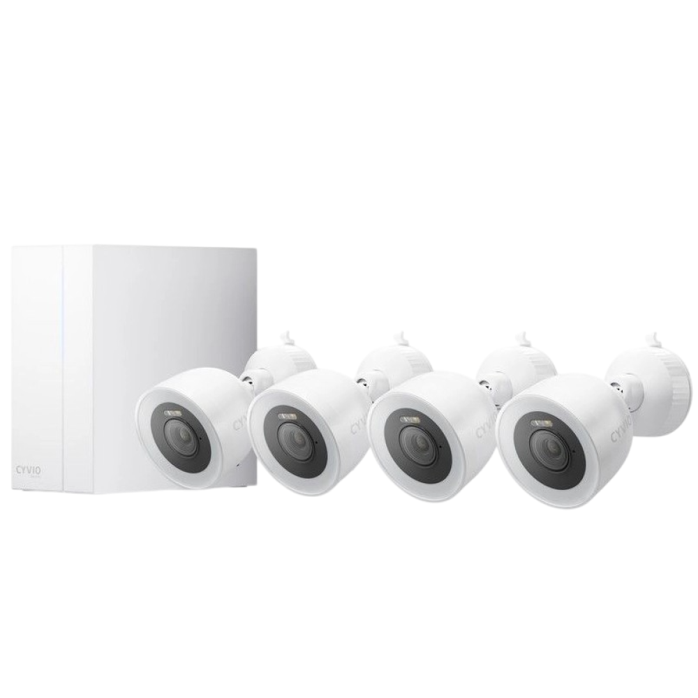Комплект IP видеонаблюдения CYVIO POE Bullet 4Kit 8MP N2814