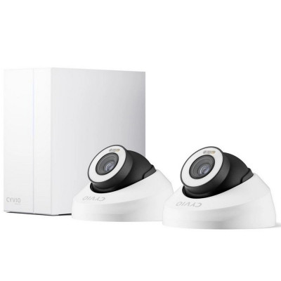 Комплект IP видеонаблюдения CYVIO POE Dome 2Kit 4MP N2402D