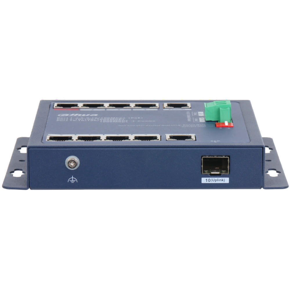 8-портовий комутатор Dahua DH-CHS4110-8ET-90-F PoE керований
