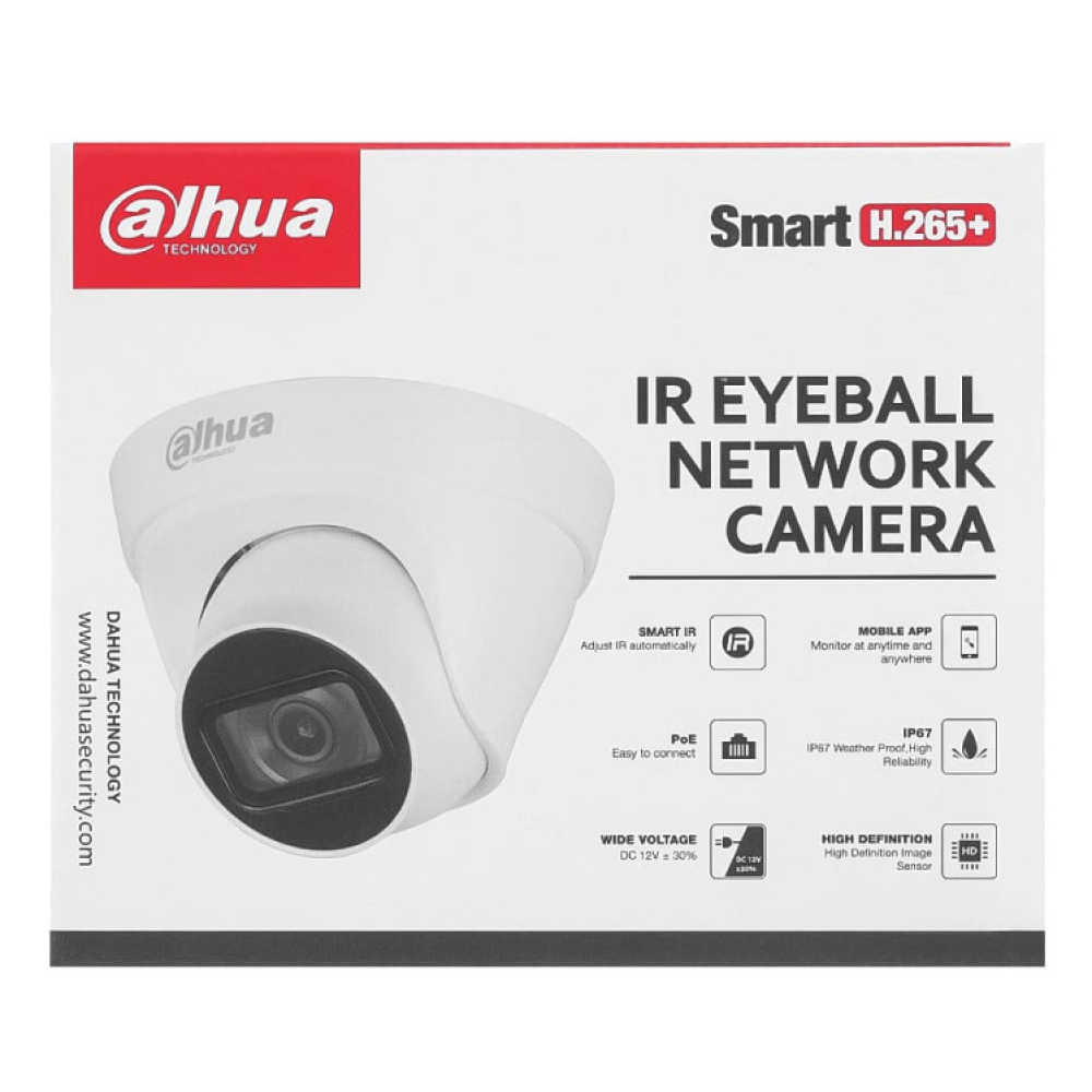 2 Мп IP-камера Dahua DH-IPC-HDW1230T1 (2.8 мм)