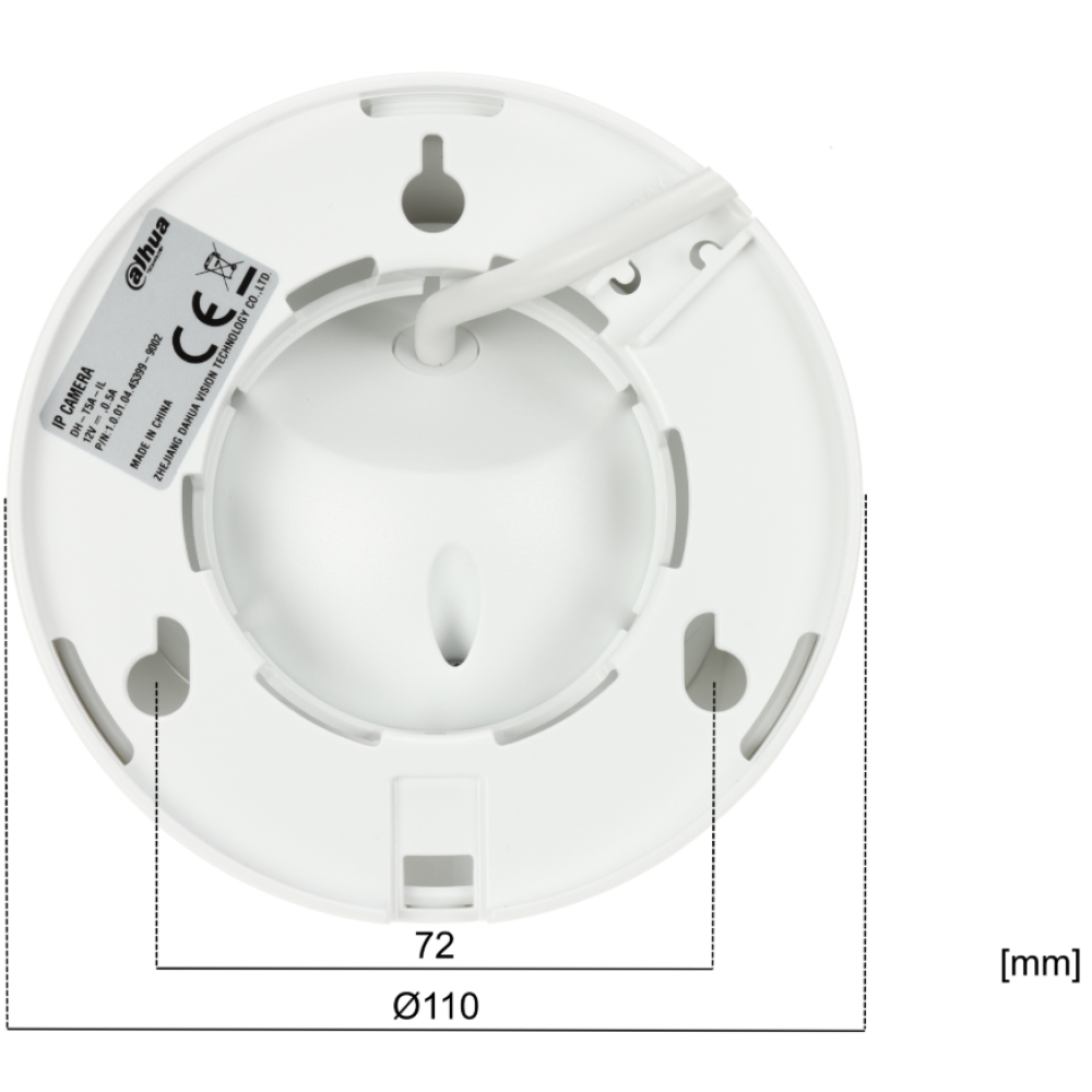 IP-відеокамера Dahua DH-T5A-IL Wi-Fi 5МП IP67 (2.8 мм)