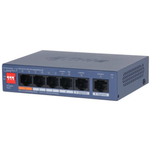 4-портовий комутатор Dahua DH-CS4006-4ET2GT-60 PoE керований