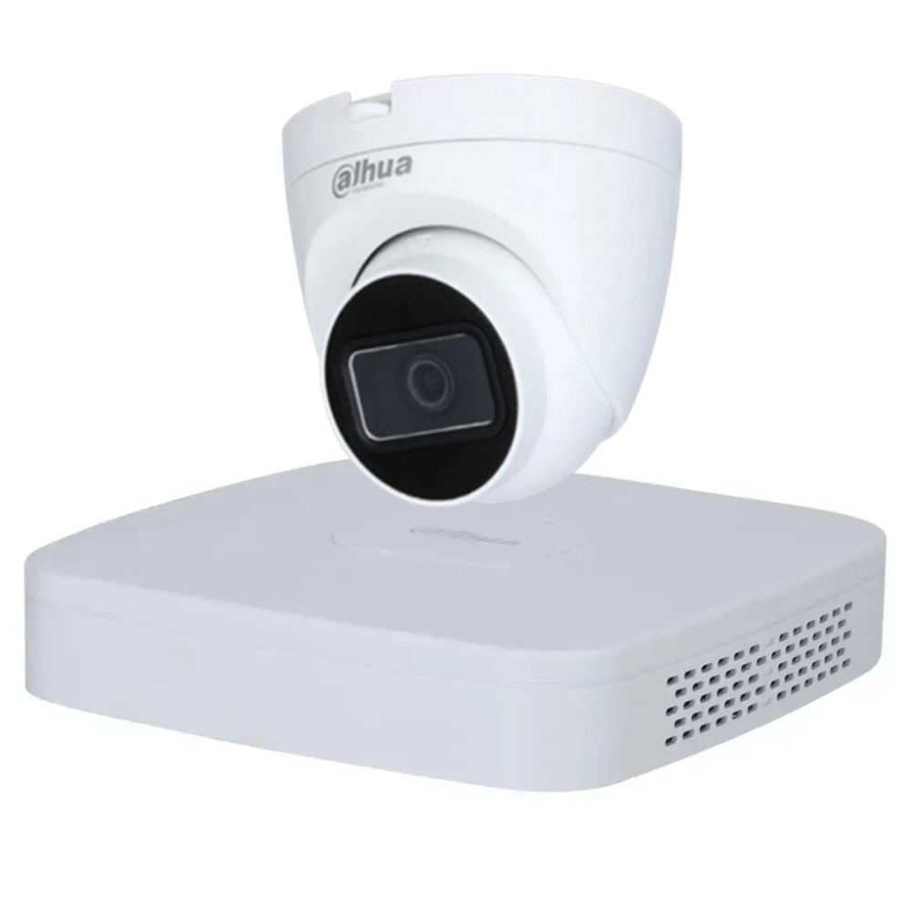 Комплект відеоспостереження Dahua HD KIT 1x2MP INDOOR