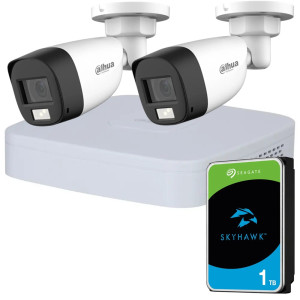 Комплект відеоспостереження Dahua HD KIT 2x2MP OUTDOOR + HDD 1TB