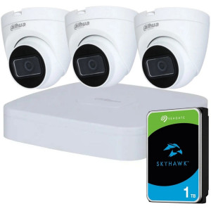 Комплект відеоспостереження Dahua HD KIT 34x2MP INDOOR + HDD 1TB