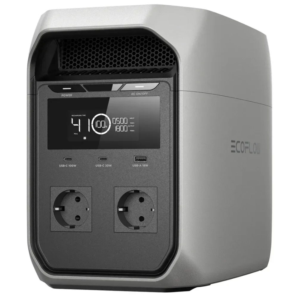 Зарядная станция EcoFlow DELTA 3 Classic (1800 Вт / 1024 Вт·ч) (EFDELTA3C-EU-CBox-L)
