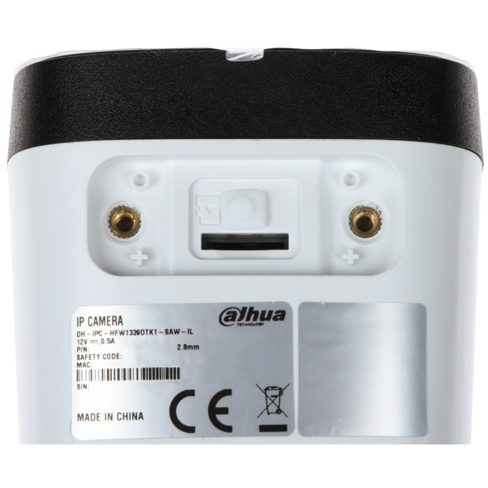 3 Мп IP-видеокамера Dahua DH-IPC-HFW1339DTK1-SAW-IL (2,8 мм) с Wi-Fi