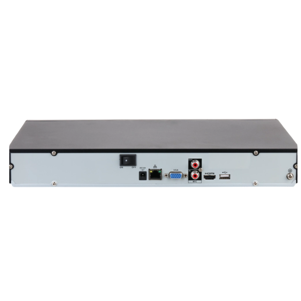 16-канальный NVR-видеорегистратор Dahua DHI-NVR2216-4KS3 1U 2HDD Lite