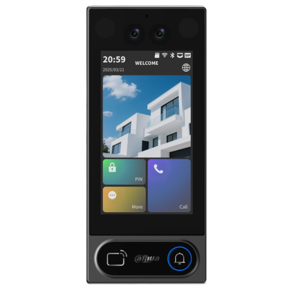 Виклична панель Dahua DHI-VTO6631QB-WP з Wi-Fi