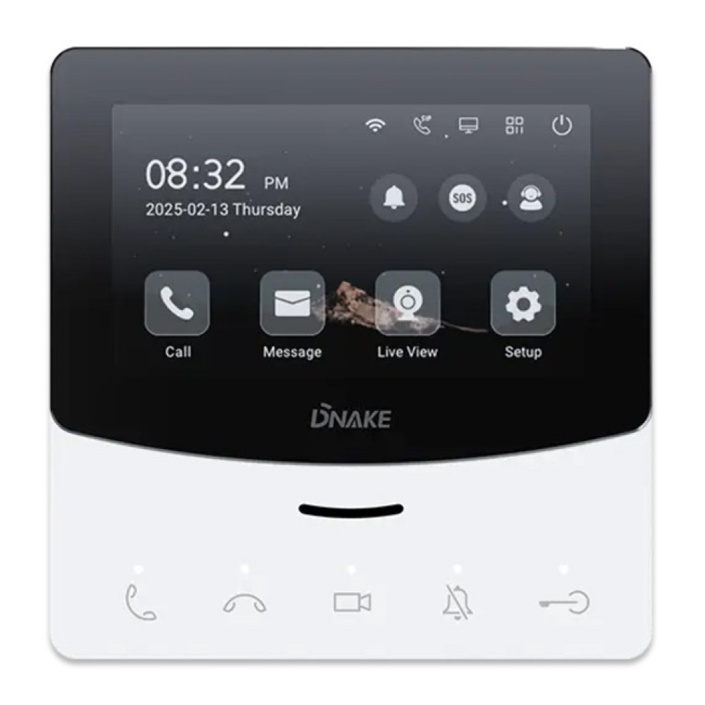 Відеодомофон 4.3" Wi-Fi DNAKE E214W
