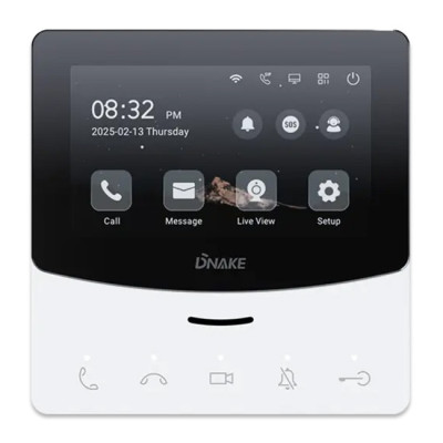 Відеодомофон 4.3" Wi-Fi DNAKE E214W
