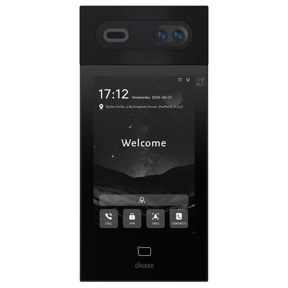 Вызывная панель Dnake S617/S (накладная) S617 Android 8" IPS IK08