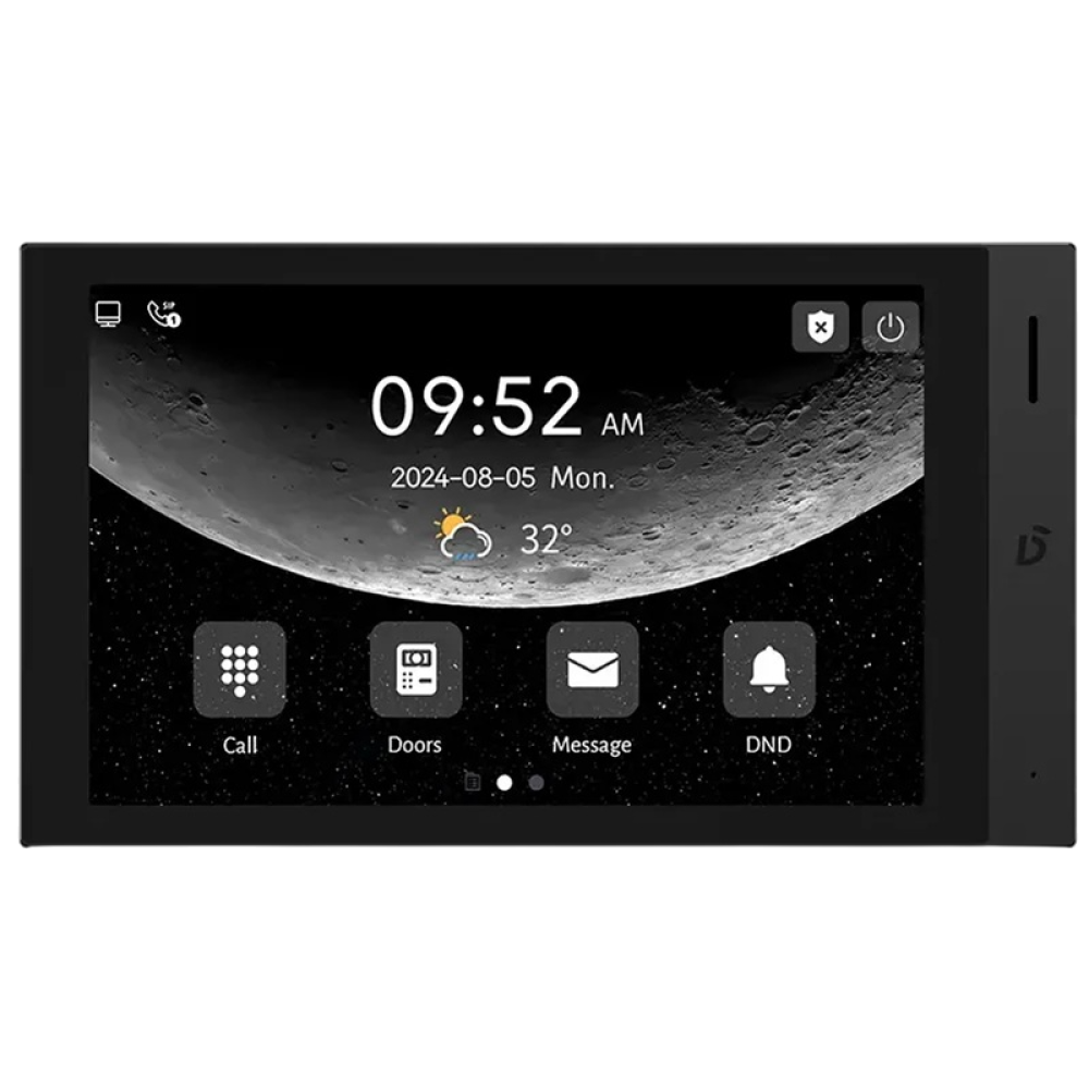 Відеомонітор Dnake H616 BLACK 8" Android 10