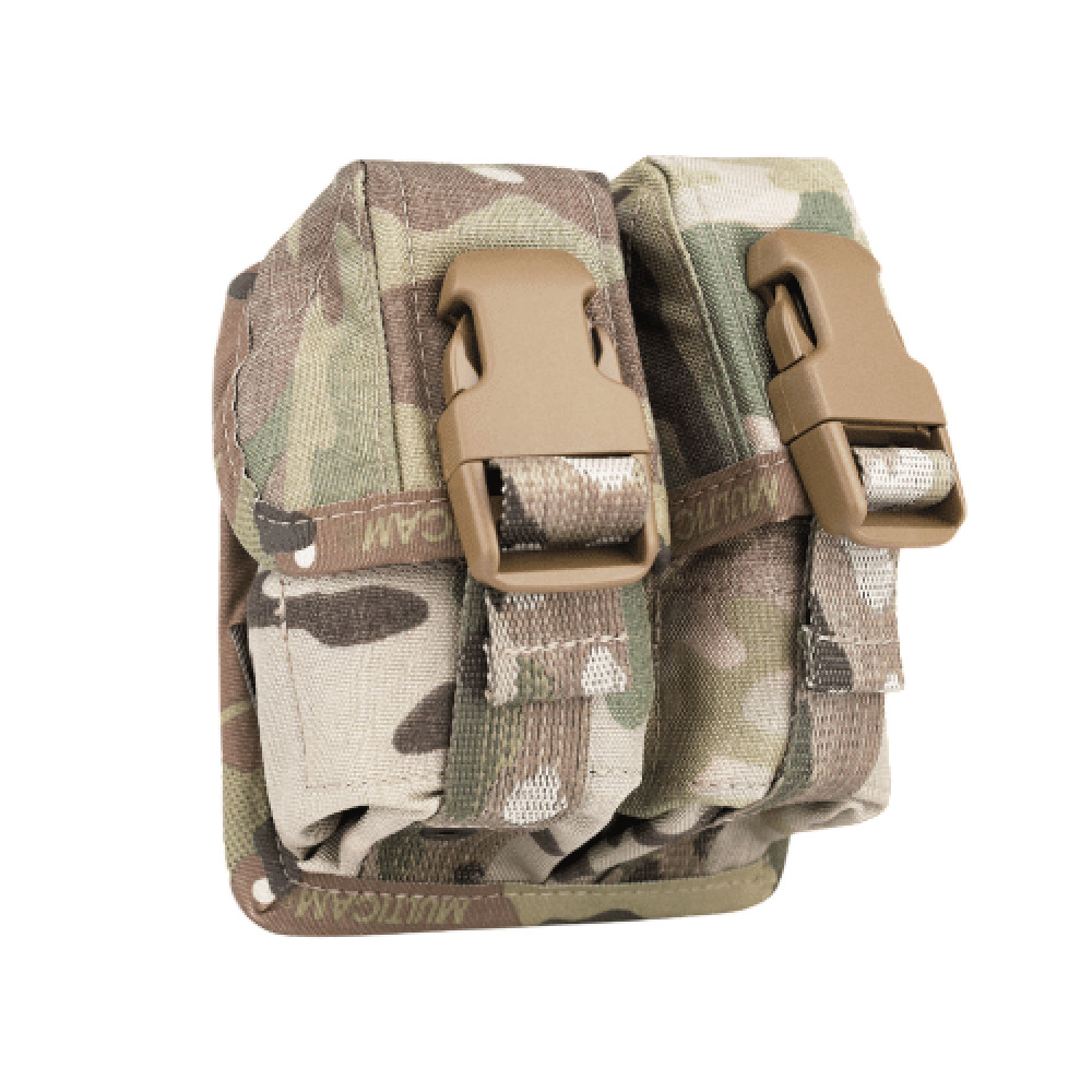Двойной подсумок под гранату multicam