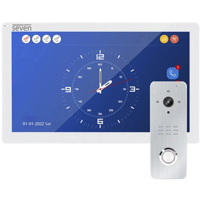 Комплект Wi-Fi домофону SEVEN DP-7517/07Kit white