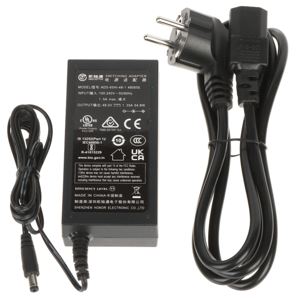 6-портовый PoE-коммутатор Hikvision DS-3E1106HP-EI управляемый