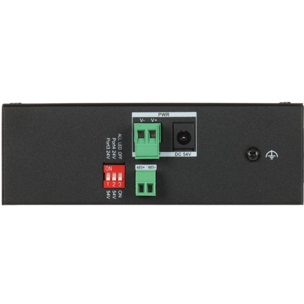 4-портовый PoE-коммутатор Hikvision DS-3T1506HP-EI-UPS управляемый