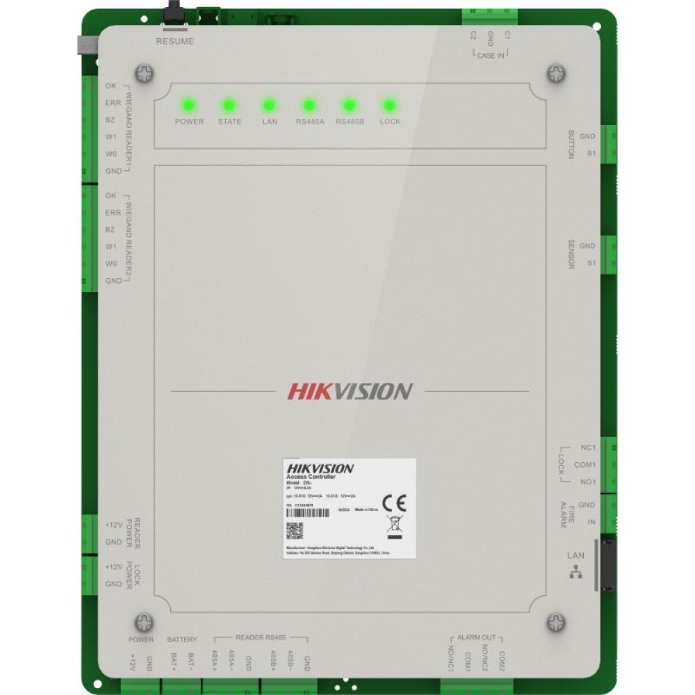 Автономний контролер Hikvision DS-K2621X для 1 двері
