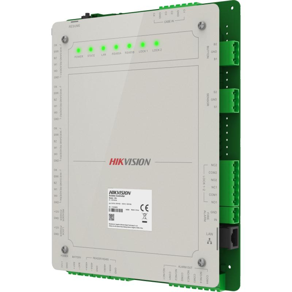 Автономний контролер Hikvision DS-K2622X(P) для 2 дверей