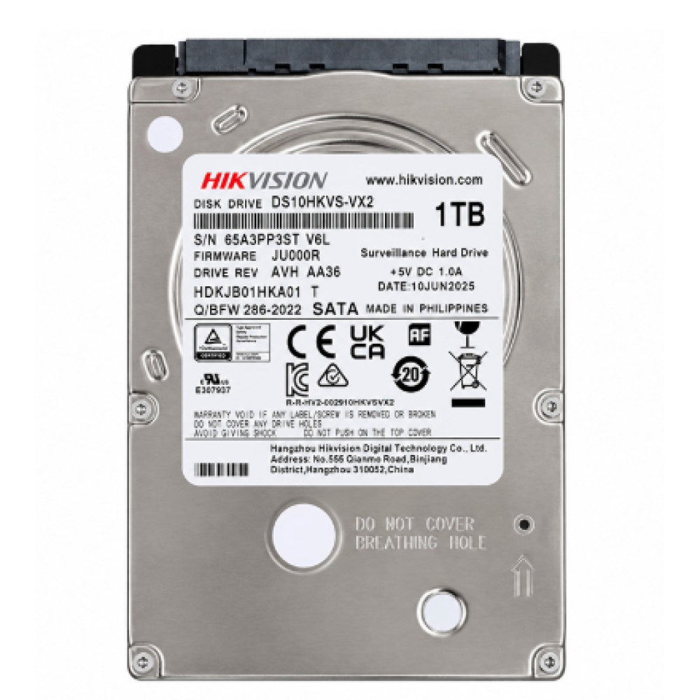 Жорсткий диск 1 TB внутрішній Hikvsion DS10HKVS-VX2