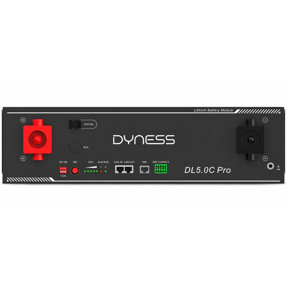 Акумулятор LiFePO4 для інвертора Dyness DL5.0C PRO 5.12 kWh 51.2 V 100 Ah з підігрівом та Wi-Fi модулем
