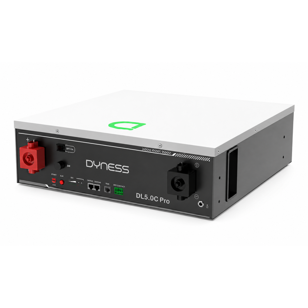 Акумулятор LiFePO4 для інвертора Dyness DL5.0C PRO 5.12 kWh 51.2 V 100 Ah з підігрівом та Wi-Fi модулем