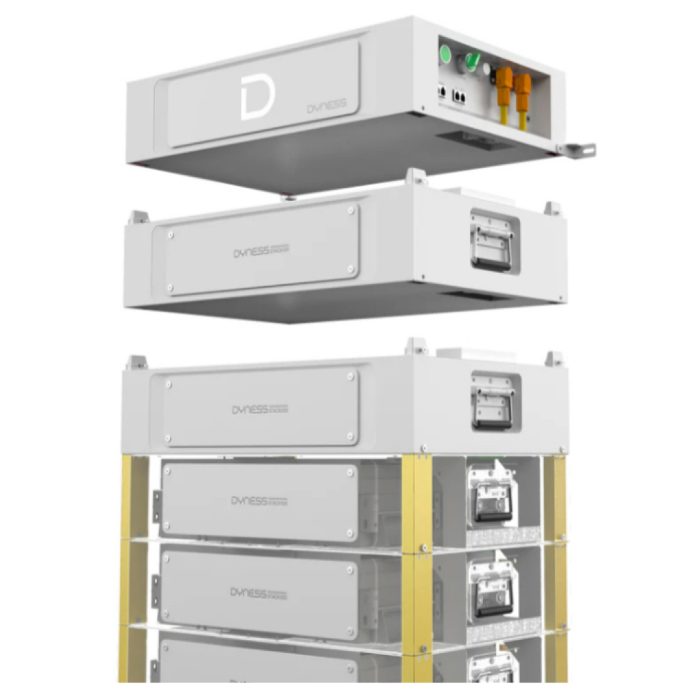 Акумуляторна батарея модульна з підігрівом Dyness Stack100 S51100 5.12KWH 51.2V 100AH (складова комплекту)