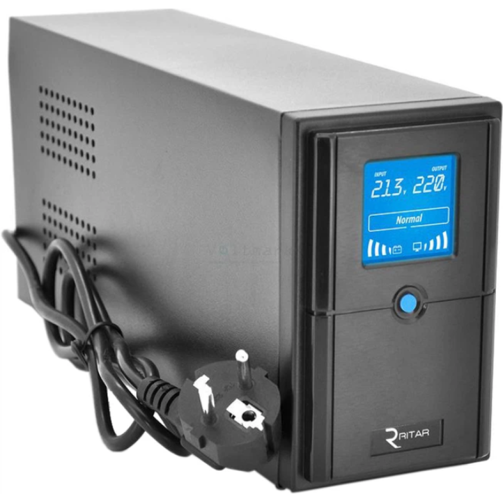 Источник бесперебойного питания Ritar E-RTM1000 (1000 VA / 600 Вт)