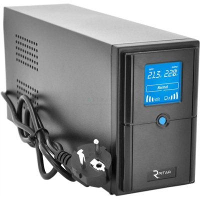 Источник бесперебойного питания Ritar E-RTM1000 (1000 VA / 600 Вт)