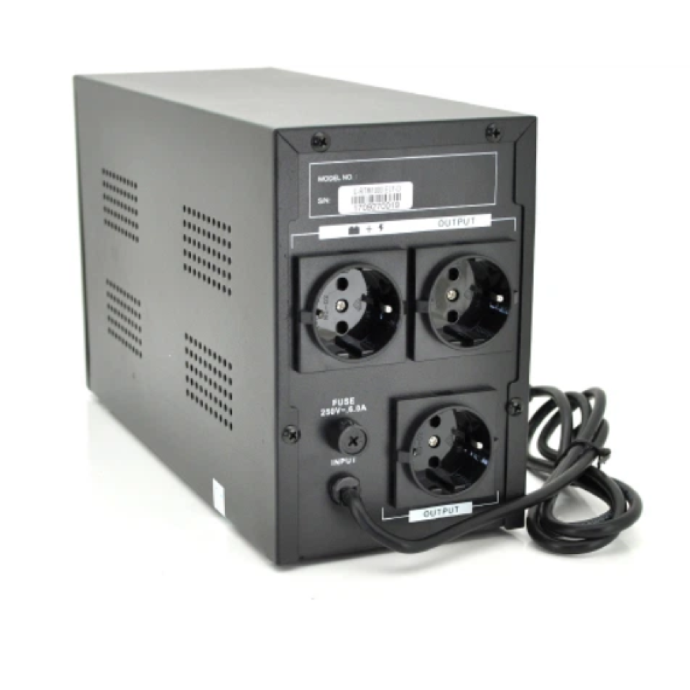 Источник бесперебойного питания Ritar E-RTM1000 (1000 VA / 600 Вт)