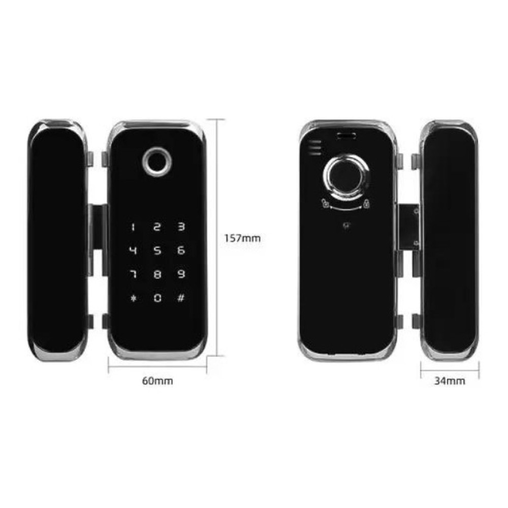 Розумний замок на скляні двері TTLock Е15