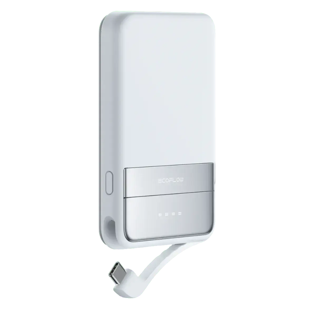 Павербанк EcoFLow RAPID Magnetic Power Bank 5000 Light Blue