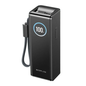 Павербанк EcoFlow RAPID Power Bank с кабелями 25000mAh черный