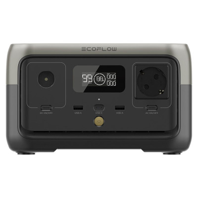 Портативный источник питания EcoFlow RIVER 2 (300W / 256Wh) LiFePO4 (RIVER2)