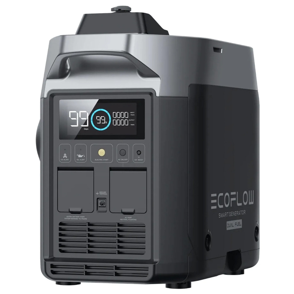Двопаливний генератор EcoFlow Smart Generator (газ-бензин)