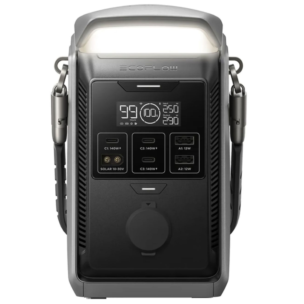 Зарядная станция EcoFlow TRAIL Plus 300 DC 288 Вт·ч с фонариком (EF-TRAIL300Plus-N)